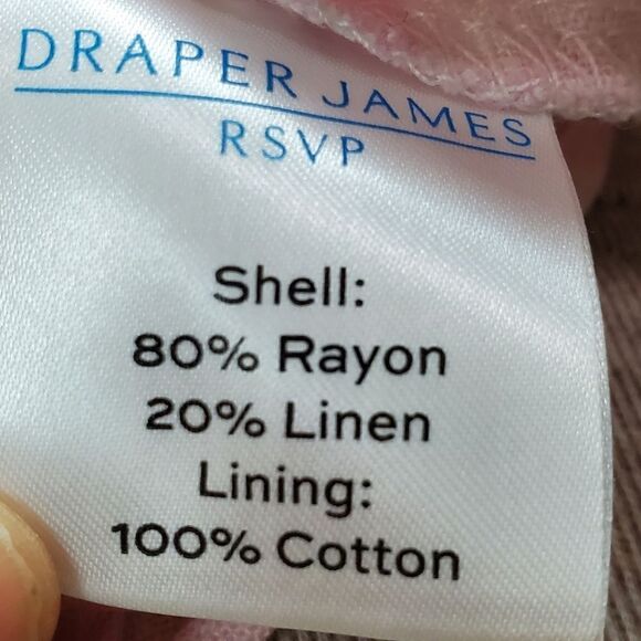 Draper James Pink & White Checked Top - Picture 6 of 6